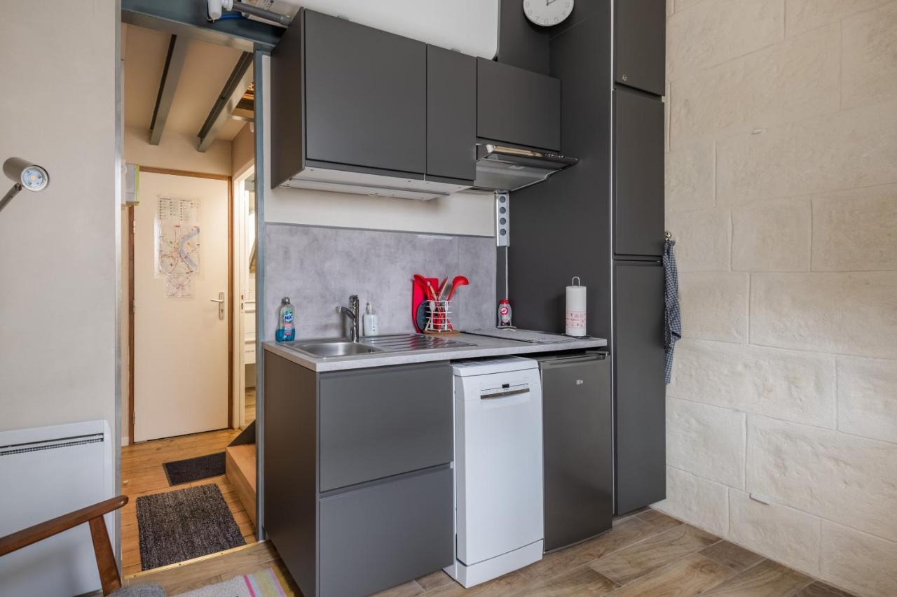 Studio En Duplex-Aircon-Terrasse-Parking-Calme ボルドー エクステリア 写真