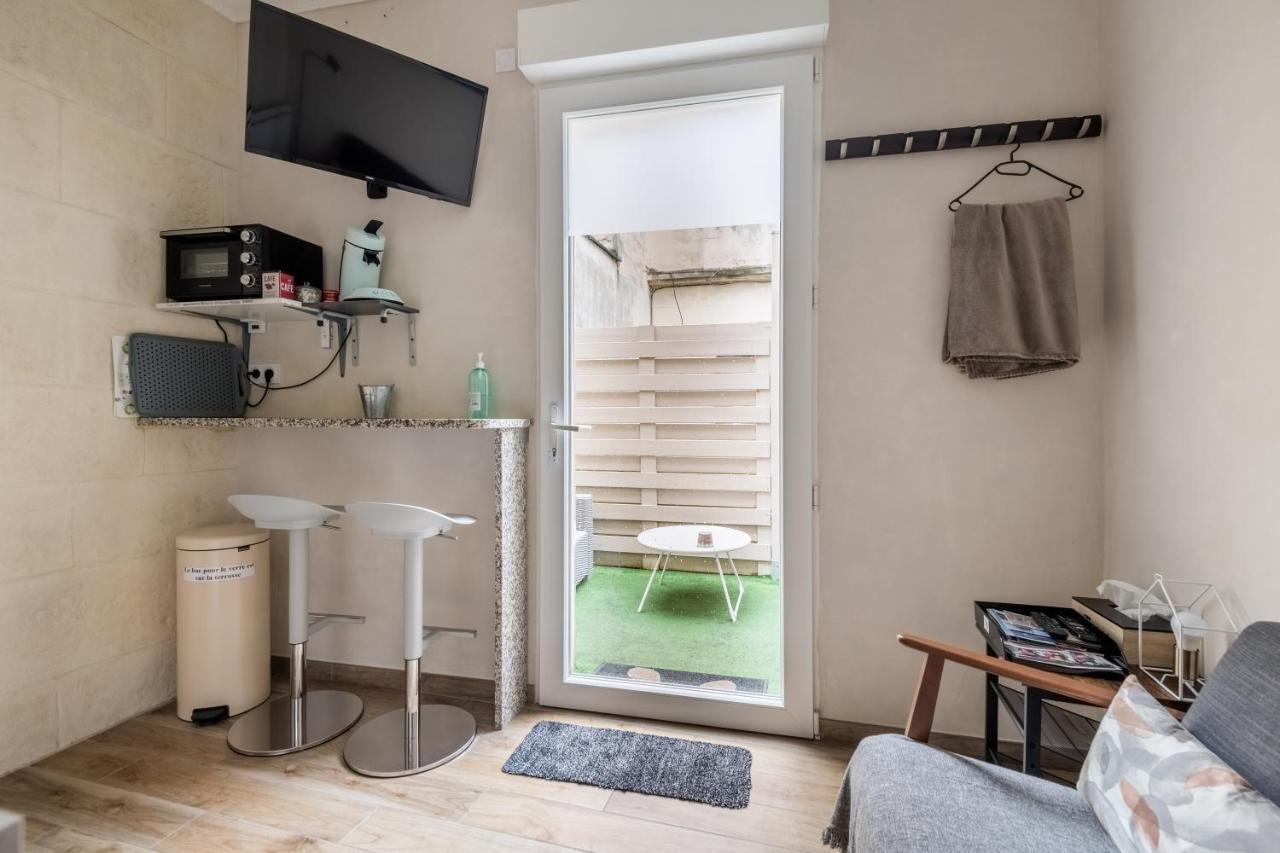 Studio En Duplex-Aircon-Terrasse-Parking-Calme ボルドー エクステリア 写真